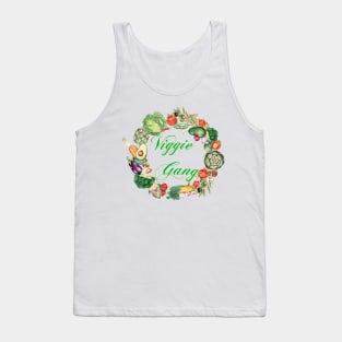 Viggie Gang For vegetarian and vegetable lovers Tank Top